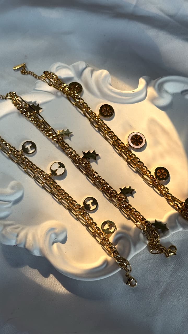 Double-Chained Bracelet